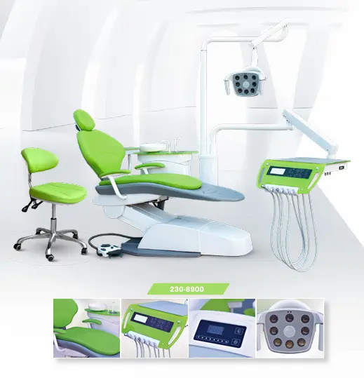 UNIDAD DENTAL FUSSION 8900 MDC  (AZUL FUERTE)