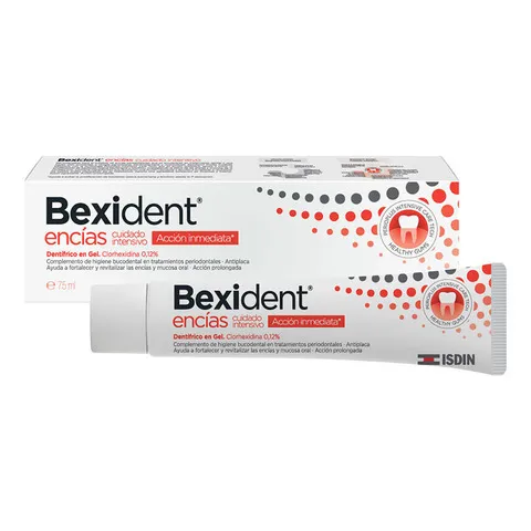 [8429420256330] BEXIDENT ENCIAS GEL DENTIFRICO CLORHEXIDINA 75 ML