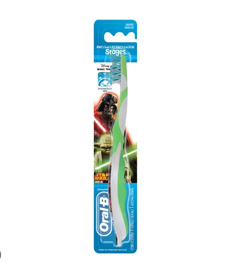 CEPILLO STAGE STAR WARS INFANTIL + 8  ORAL-B 