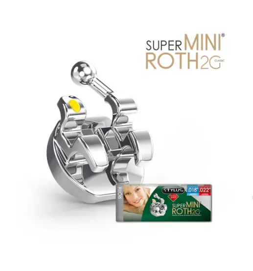 BRACKETS ROTH SUPER MINI 2G            AH-KIM-PECH (ROTH .022)
