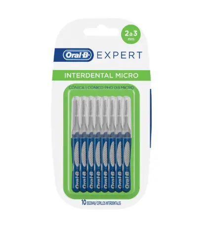 [ORB7500435151924] CEPILLO EXPERT INTERDENTAL MICRO 2-3 MM C/10 ORAL B