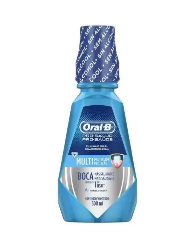 [7506195132913] ENJUAGUE PRO-SALUD MENTA FRESCA 500 ML ORAL B 