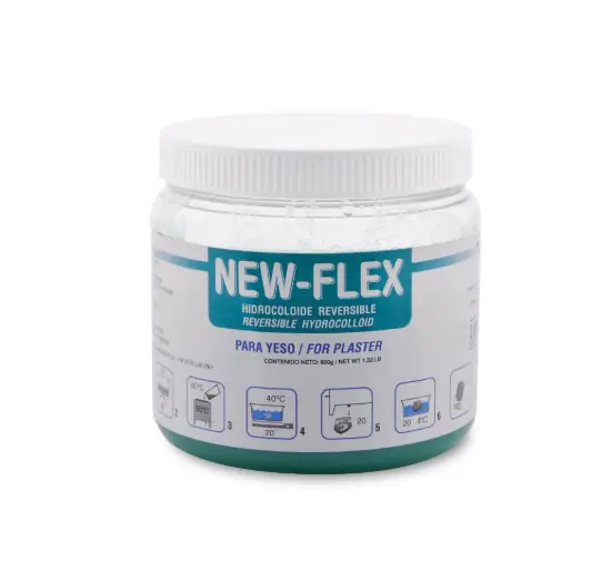 NEW FLEX PARA YESO 600 G. (VERDE)  MDC 0010