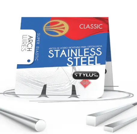 ARCOS ACERO RECTANGULAR CLASSIC STYLUS C/10 AH KIM PECH (SUP, 018 X 025)
