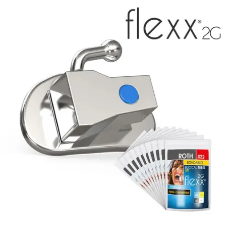 TUBOS ROTH FLEXX BOND 2G AH KIM PECH (.018, 2do Molar)