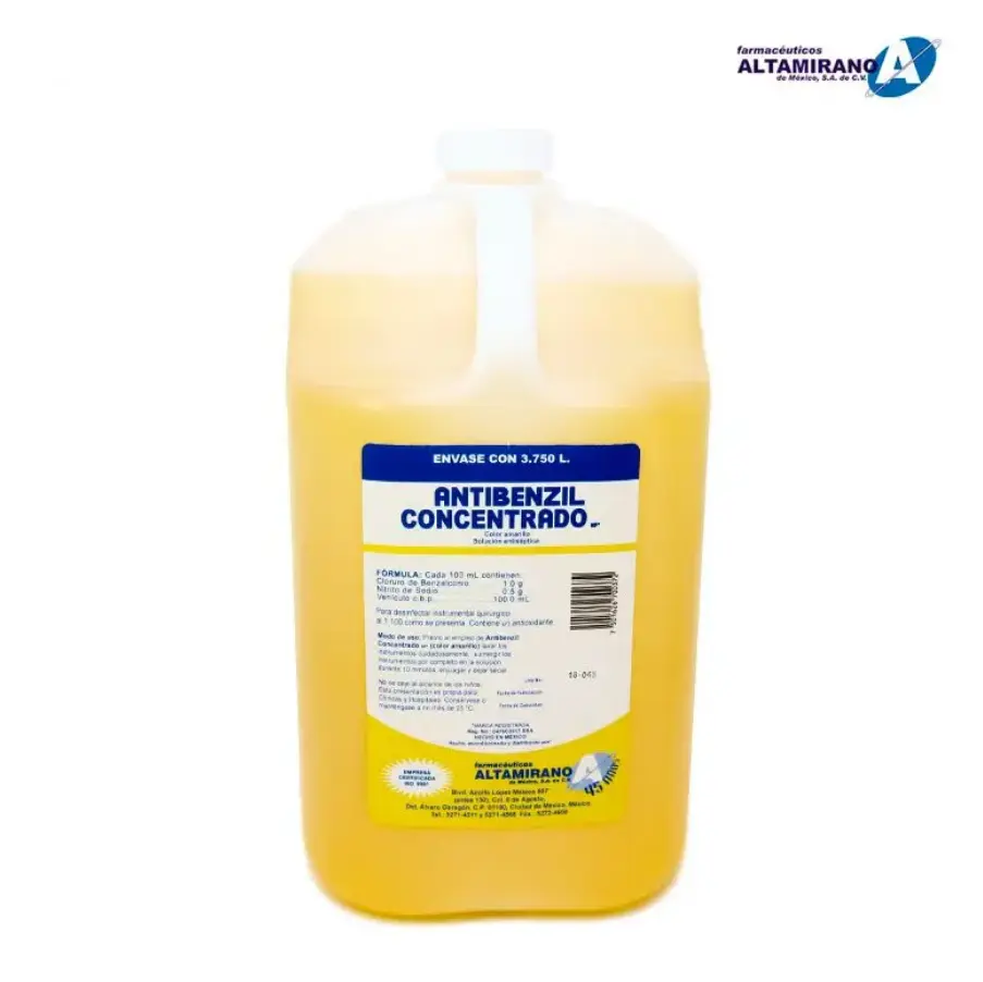 [ALT16] ANTIBENZIL CONCENTRADO 3.750 AMARILLO ALTAMIRANO 