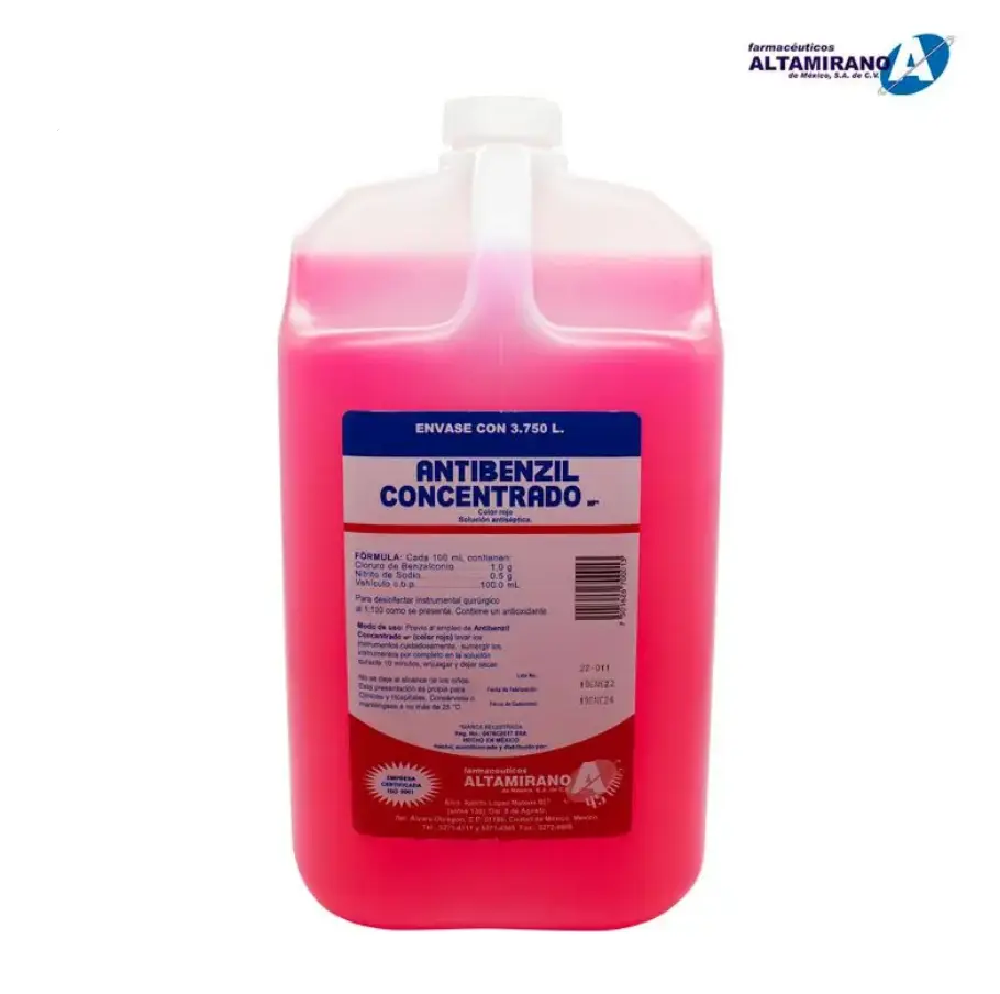 [7501626700013] ANTIBENZIL CONCENTRADO 3.750 ROJO ALTAMIRANO