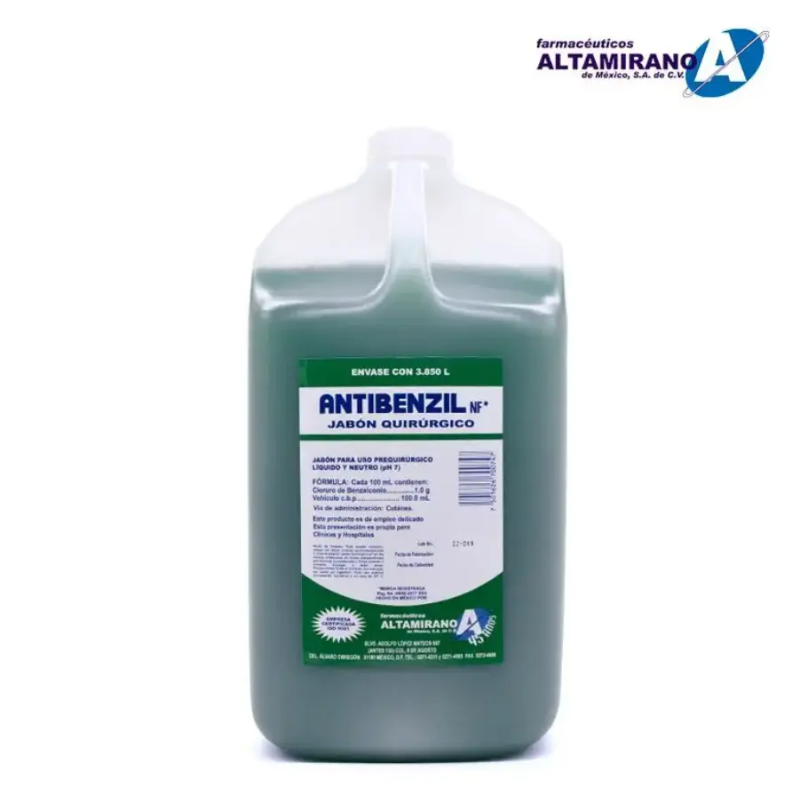 ANTIBENZIL JABON QUIRURGICO GALON ALTAMIRANO