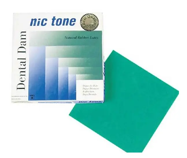 DIQUE 5X5 DELGADO NIC TONE C/36 MDC (verde)