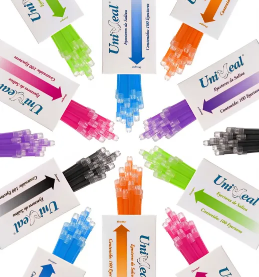 EYECTORES DESECHABLES CON 100 UNISEAL (verde)