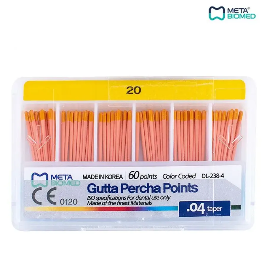 [METABIO04T20] GUTAPERCHA METABIOMED E&Q PLUS (.04) 20