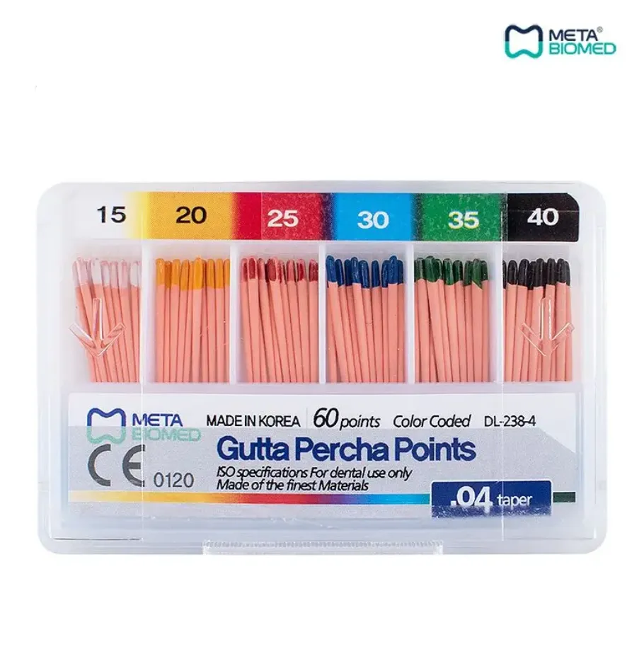 [METABIO43] GUTAPERCHA METABIOMED E&Q PLUS (.04) 15-40