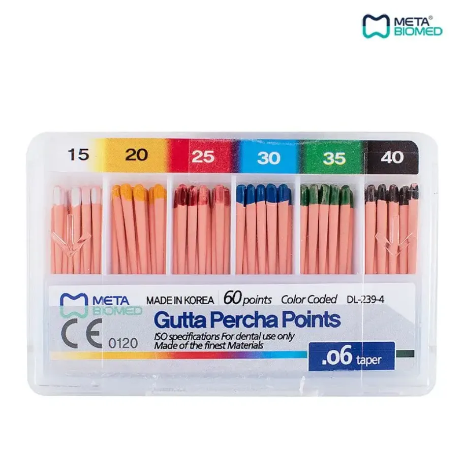 [METABIO44] GUTAPERCHA E&Q PLUS (.06) 15-40 METABIOMED