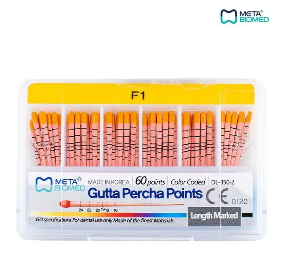 [METABIOGPF1] GUTAPERCHA LM F1 TIPO PROTAPER METABIOMED