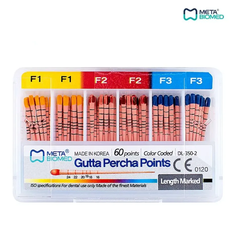 [METABIOGPKS] GUTAPERCHA LM SURTIDA TIPO PROTAPER METABIOMED