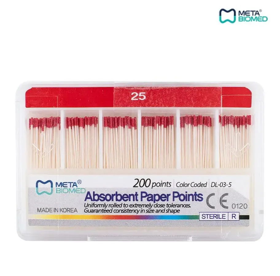 [METABIO21] PUNTAS DE PAPEL No. 25 METABIOMED