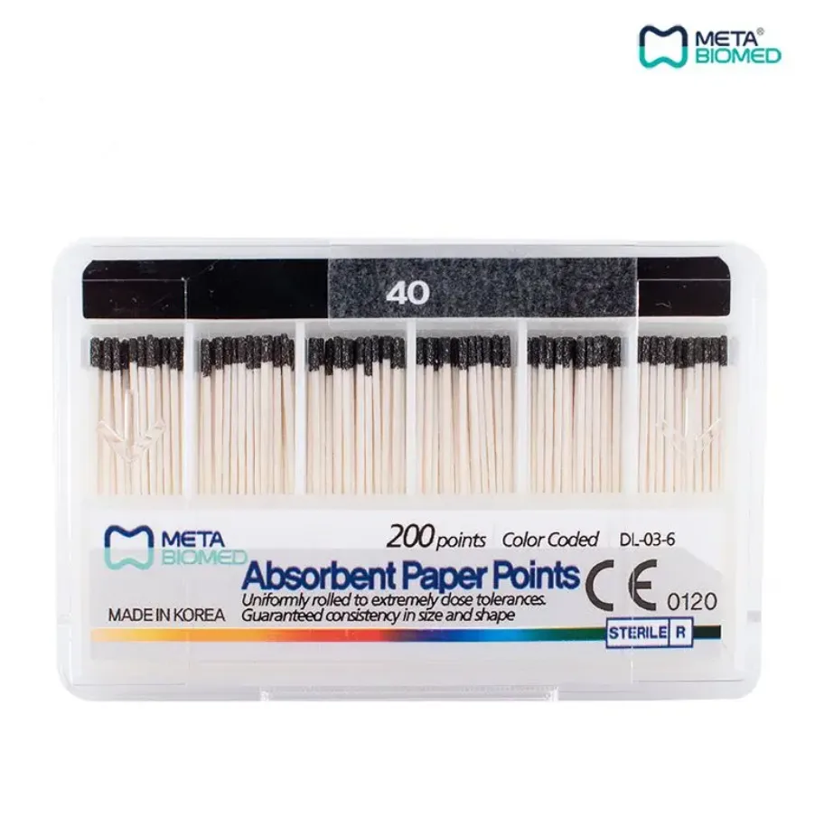 [METABIO24] PUNTAS DE PAPEL No. 40 METABIOMED