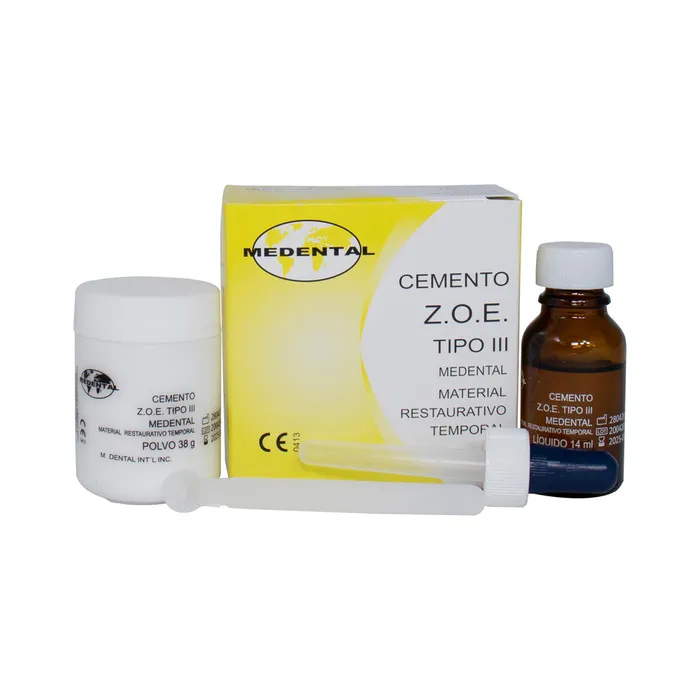 CEMENTO ZOE TIPO III (IRM) MEDENTAL