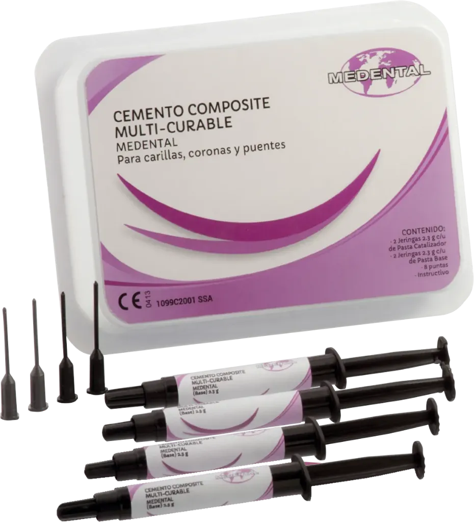 CEMENTO DE RESINA MULTICURABLE MEDENTAL
