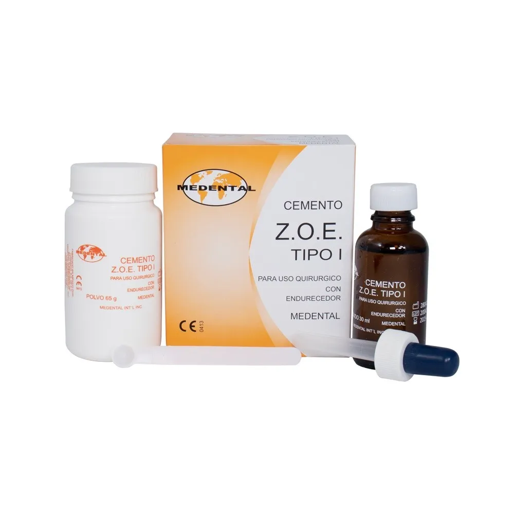 CEMENTO ZOE TIPO I CON ENDURECEDOR