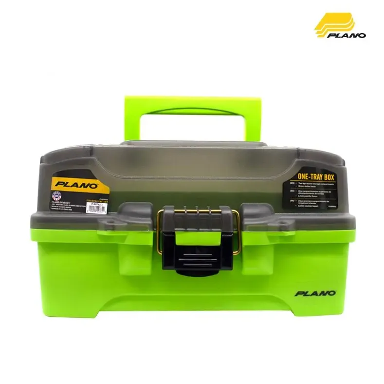 CAJA PLANO 1a CHAROLA 6201 VERDE BRILLANTE 14X8.25X7.25