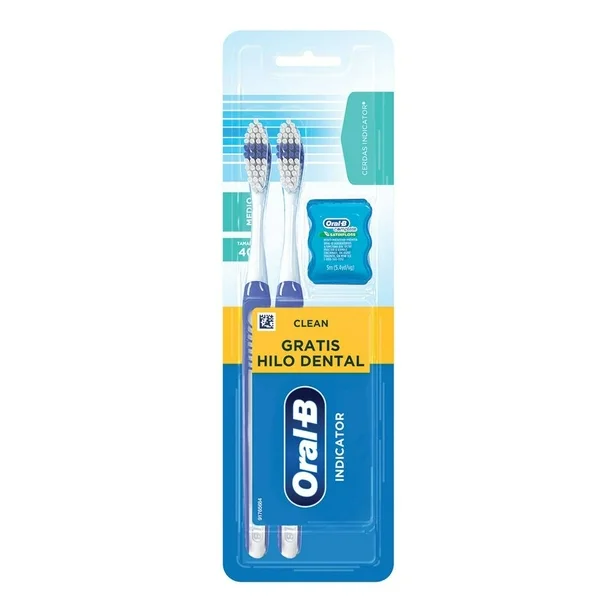 CEPILLO CLASICO 40 + HILO SATIN 5M ORAL-B