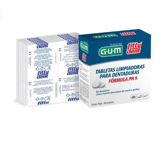 FITTY DENT TABLETAS LIMPIADORAS GUM