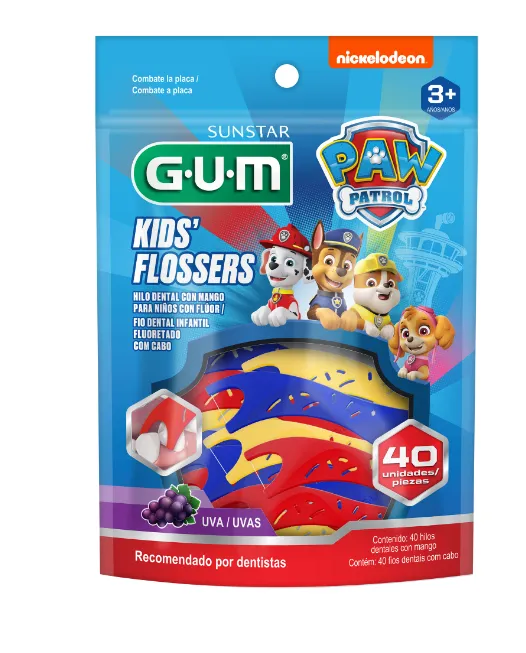 FLOSSERS KIDS PAW PATROL C/40 GUM