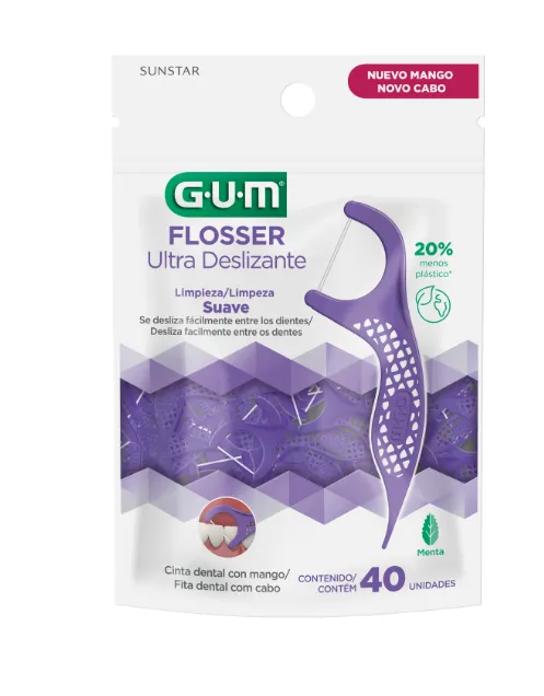 FLOSSER ULTRA DESLIZANTES C/90 GUM