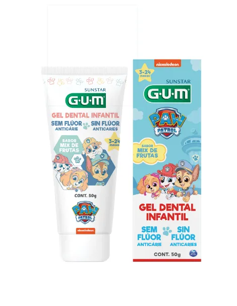 [7898185414919] PASTA INFANTIL SIN FLÚOR PAW PATROL 50 G GUM