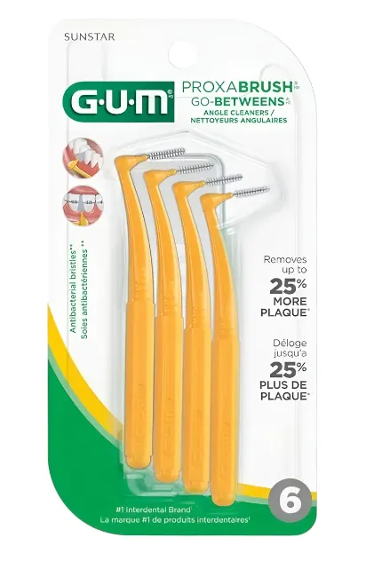 [0942302463] PROXABRUSH GO BETWEENS C/6 GUM