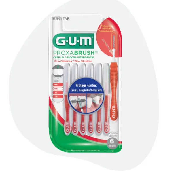 PROXABRUSH ROJO C/6 GUM