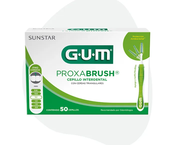 PROXABRUSH VERDE 1.1 MM INTERDENTAL C/50 GUM