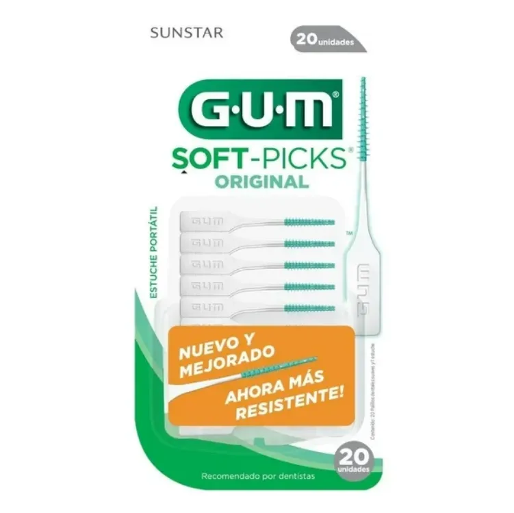 [750942122863] SOFT-PICK ORIGINAL 20 PIEZAS GUM