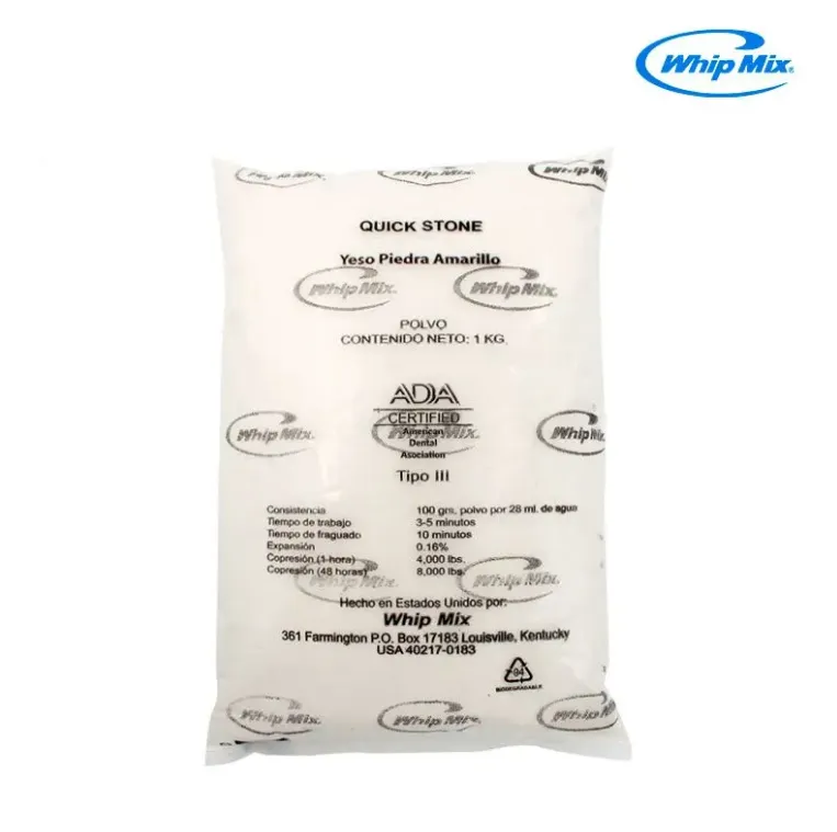 [WM31798-1] YESO QUICKSTONE 1KG AMARILLO WHIP MIX