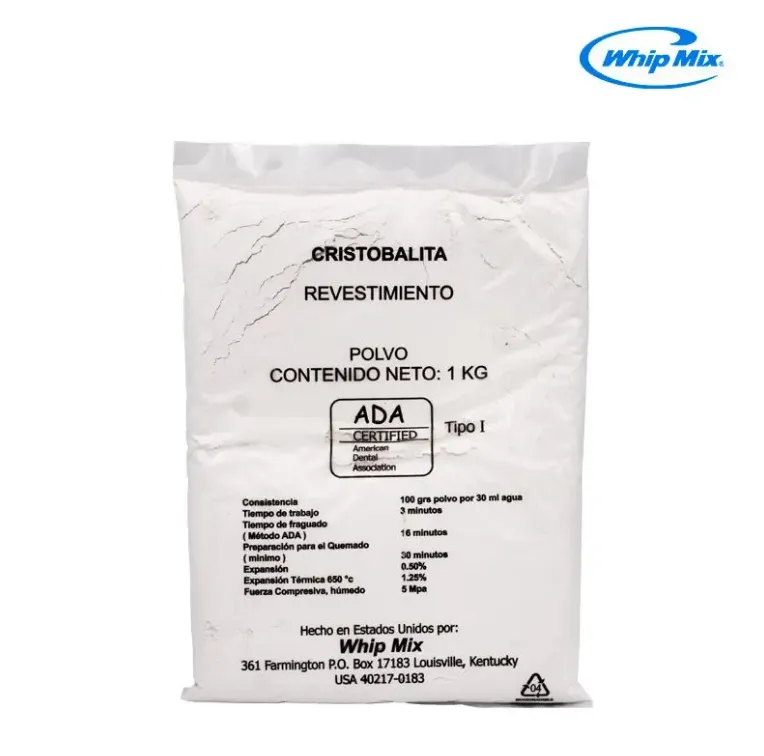 CRISTOBALITA 1 KG WHIP MIX