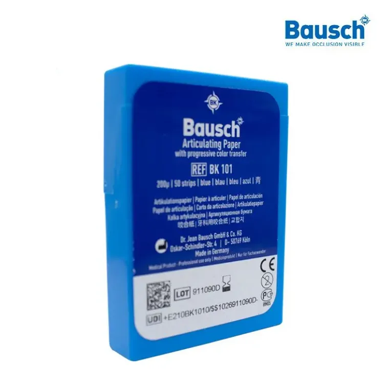 [BK 101] PAPEL ARTICULAR AZUL BK 101 CON 50 BAUSCH