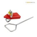 TORNILLO 1009S EN U DER. ACODADO LEWA