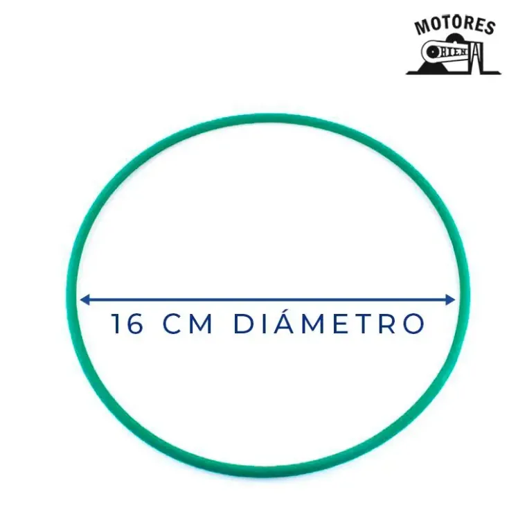 BANDA GRANDE PARA MOTOR VERDE