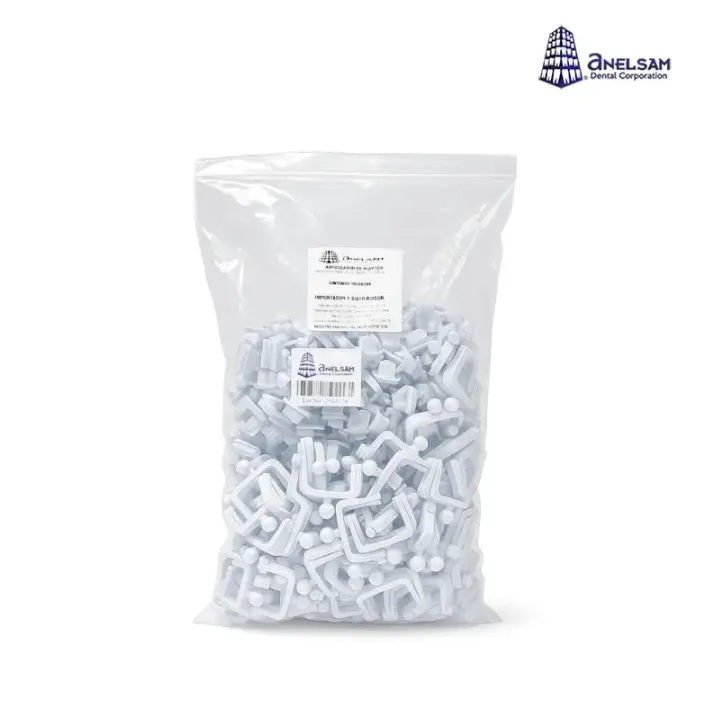 ARTICULADOR DE PLASTICO C/100 BLANCO ANELSAM