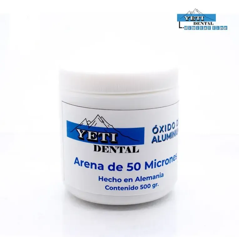 ARENA 50 MICRONES (OXIDO ALUMINIO) YETI 500 GR