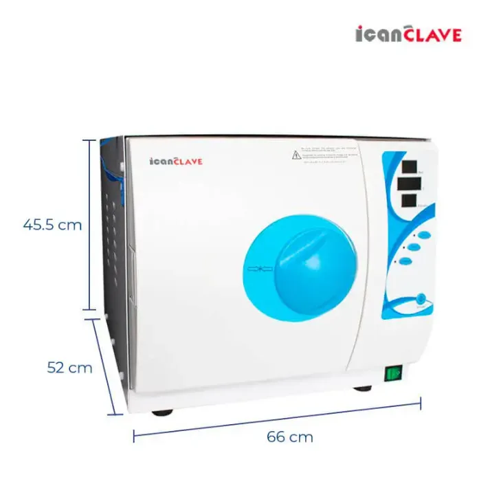 [ICANCLAVE18] AUTOCLAVE 18 LTS E318 CLASE N ICANCLAVE (GARANTIA DE 1 AÑO)