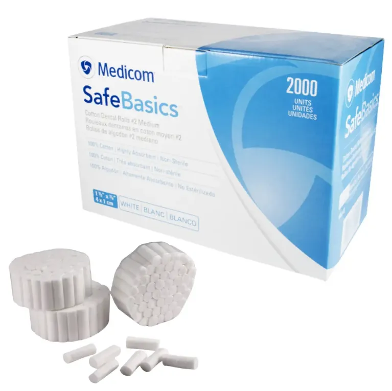 ROLLOS DE ALGODON CAJA C/2000 MEDICOM