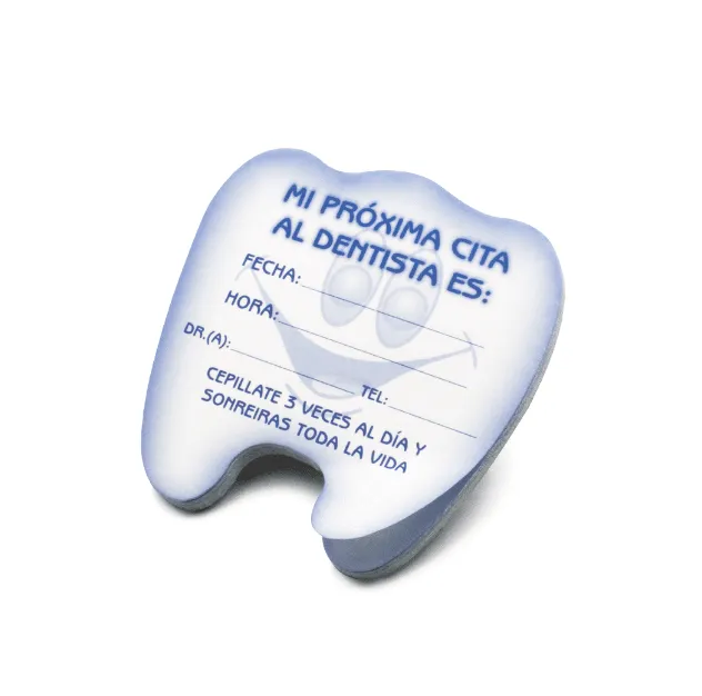 [STEEL-K007] RECORDATORIO C/50 BLOCK CITA (BOCA)