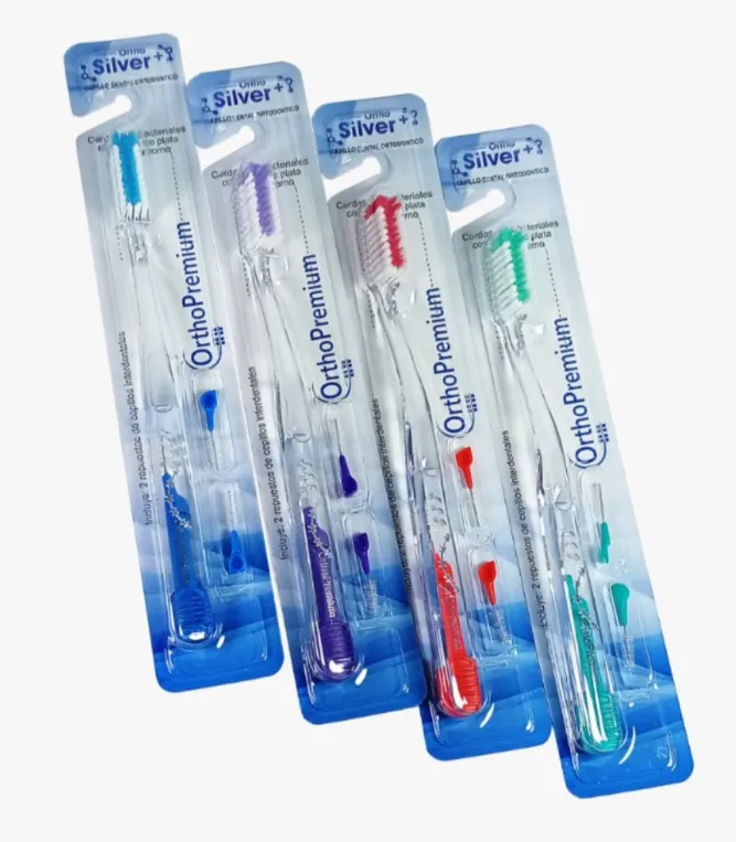 CEPILLO DE ORTHODONCIA SILVER ORTHO PREMIUM
