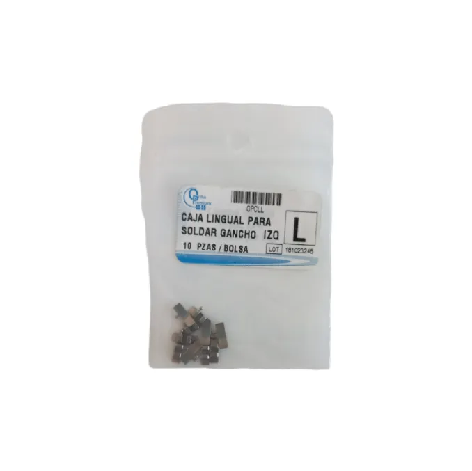 [OPCLR] CAJA LINGUAL C/GANCHO DERECHO ORTHO PREMIUM PZA