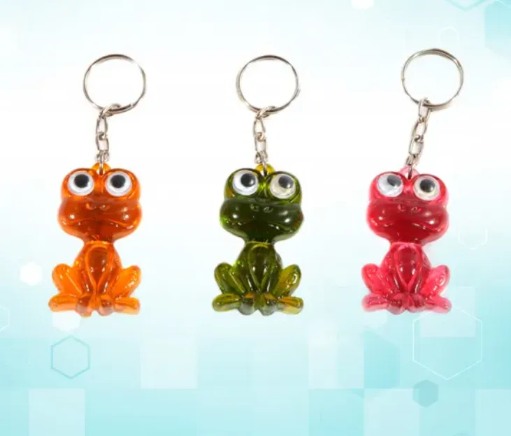 LLAVERO DE RANA STEEL