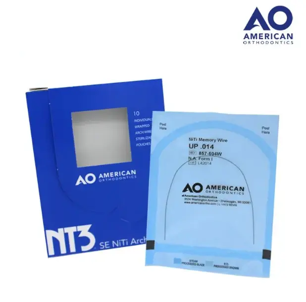 [AO857-504] ARCOS NITI REDONDO AO (.014, Superior)