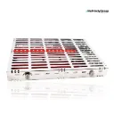 CASSETTE 16 INSTRUMENTOS ROJO HU FRIEDY