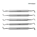 KIT ESPATULAS POSTERIORES PARA RESINA (5PZ) XTS/TITANIO